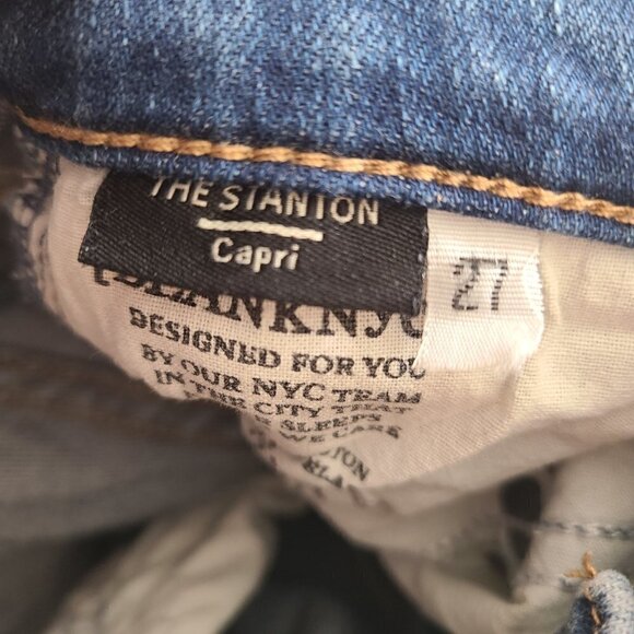 Blank NYC “The Stanton” Capri Distressed Jeans - Picture 11 of 13
